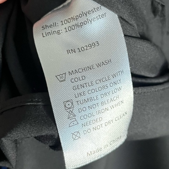 ADAM LIPPES • Black Pleated Asymmetric Shift Dress - Picture 9 of 10